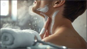 preparing your neck for shaving preparing your neck for shaving