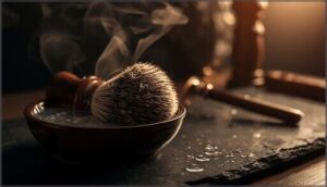 preparing your shaving brush preparing your shaving brush