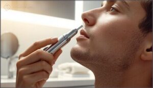 proper nose hair trimming technique proper nose hair trimming technique