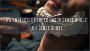 proper razor blade angle