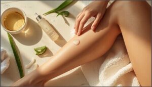 removing the cream and aftercare removing the cream and aftercare