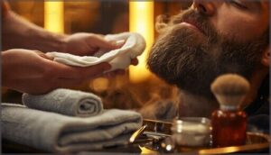 repeating the towel cycle for thick beards repeating the towel cycle for thick beards