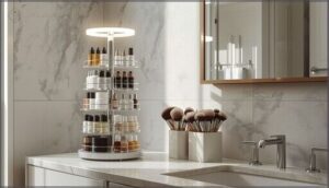 rotating towers and brush holders rotating towers and brush holders