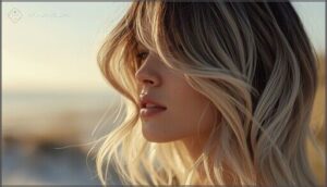 shadow root and platinum highlights shadow root and platinum highlights