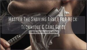 shaving angle neck area shaving angle neck area