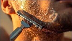 shaving in hair growth direction shaving in hair growth direction