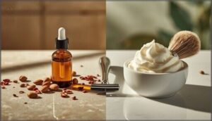 shaving oil vs. shaving cream shaving oil vs. shaving cream