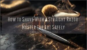shaving with a straight razor shaving with a straight razor