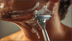 shaving with the grain shaving with the grain