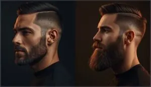 short vs. long beard styles short vs. long beard styles