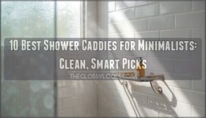 shower caddies for minimalists