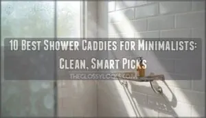 shower caddies for minimalists