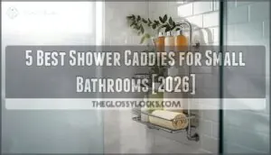 shower caddies for small bathrooms