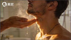 soften hair with warm water soften hair with warm water