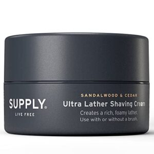 SUPPLY Ultra Lather Shaving Cream B0B5FNL49M