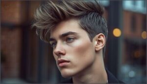 textured quiff and messy fringe looks textured quiff and messy fringe looks