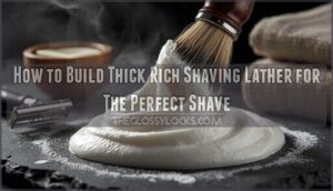 thick rich shaving lather thick rich shaving lather