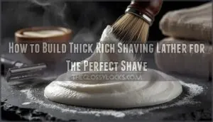 thick rich shaving lather thick rich shaving lather