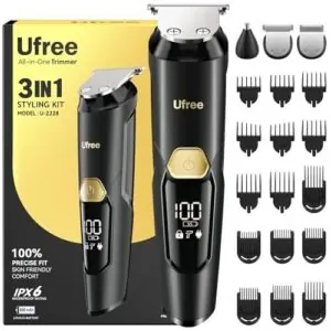 Ufree 3 in 1 Beard Trimmer for B0FCYBJK6T
