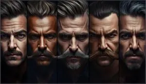unique mustache variations: stand out from the crowd unique mustache variations: stand out from the crowd