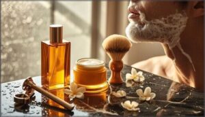 using shaving oil with or without cream using shaving oil with or without cream