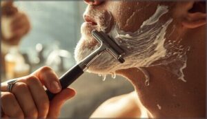 using short, controlled strokes using short, controlled strokes