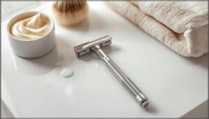 using single-blade razors using single-blade razors
