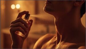 using the right amount of cologne using the right amount of cologne