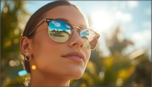 using uv-blocking sunglasses using uv-blocking sunglasses