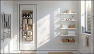 utilizing over-the-door and wall-mounted organizers utilizing over-the-door and wall-mounted organizers