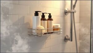 wall-mounted shower caddies wall-mounted shower caddies