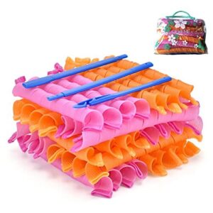 40pcs Heatless Spiral Hair Curlers B0881SY2JV