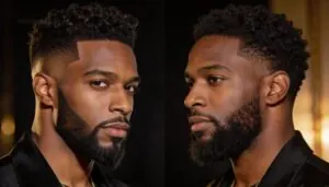 angular vs rounded beard lines angular vs rounded beard lines