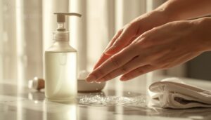 apply toner right after cleansing apply toner right after cleansing