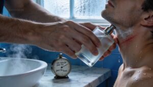 apply within one minute of shaving apply within one minute of shaving