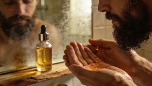 applying oil after washing applying oil after washing