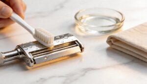 avoid harsh scrubbing that damages edges avoid harsh scrubbing that damages edges