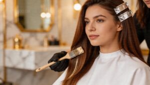 balayage and foil techniques for reduced contact balayage and foil techniques for reduced contact