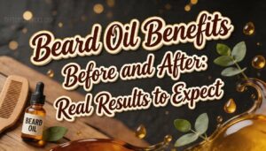 beard oil benefits before and after
