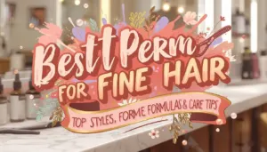 best perm for fine hair