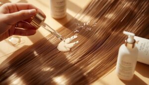 breakage, split ends, and rough texture breakage, split ends, and rough texture