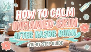 calm inflamed skin after razor calm inflamed skin after razor
