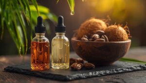 castor and coconut oil application castor and coconut oil application