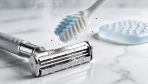 clean between blade edges and undersides clean between blade edges and undersides