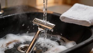 clean the razor after every use clean the razor after every use