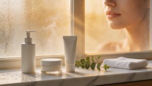 cleanse, moisturize, and protect in the morning cleanse, moisturize, and protect in the morning