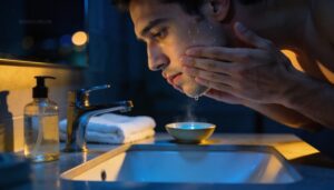 cleansing and preparing skin before application cleansing and preparing skin before application