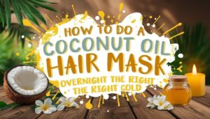 coconut oil hair mask overnight coconut oil hair mask overnight