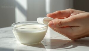 cold milk pads for mild burning sensations cold milk pads for mild burning sensations