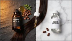 cold-pressed vs. refined castor oil cold-pressed vs. refined castor oil